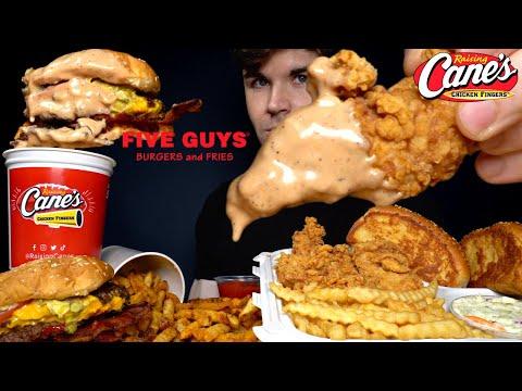 Burger and Fries Combo: Five Guys vs. Raising Cane's