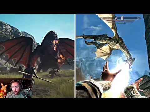 Dragon’s Dogma 2 vs Skyrim: A Comparison of Epic RPG Adventures