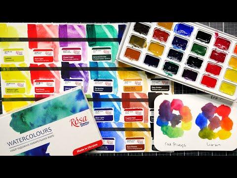 Rosa Gallery Watercolors Review