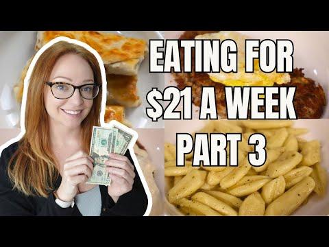 Budget Meal Planning Guide: Eating for $21 a Week