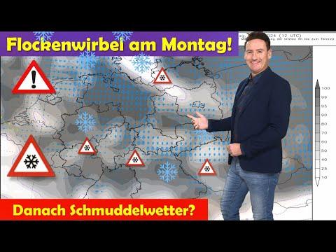 Wintereinbruch in Deutschland: Schnee, Kälte und unbeständiges Wetter erwartet!