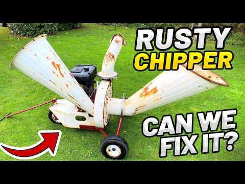 Reviving a Rusty Chipper and Lawnmower: A Step-by-Step Guide