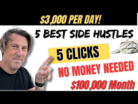 5 Lucrative Side Hustles You Can Start Today