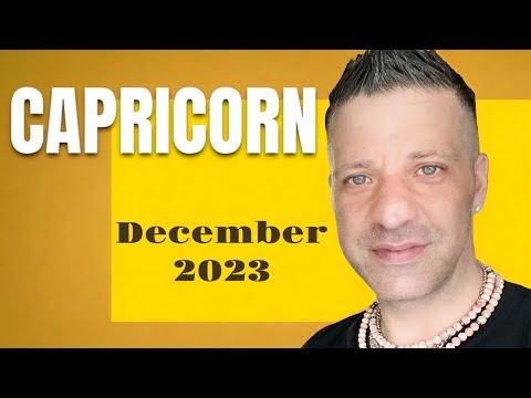 Capricorn Horoscope: Major Event and Psychic Realization in December