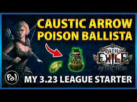 Unleash the Power of Caustic Arrow Poison Ballista in Path of Exile 3.23