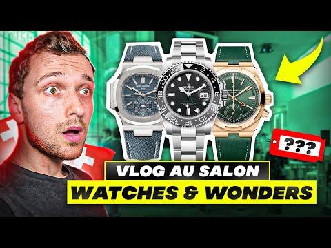 Découvrez les dernières tendances horlogères au salon Watches & Wonders 2024