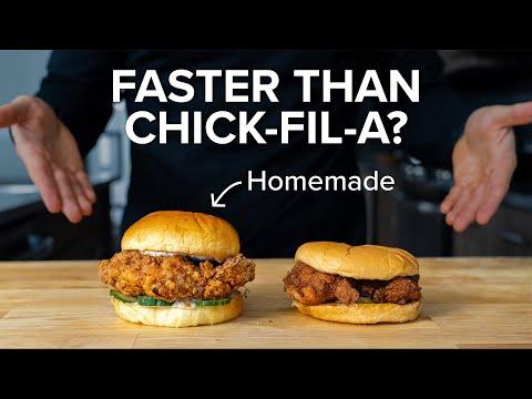 How to Make Chick-fil-A's Original Chicken Sandwich Faster at Home