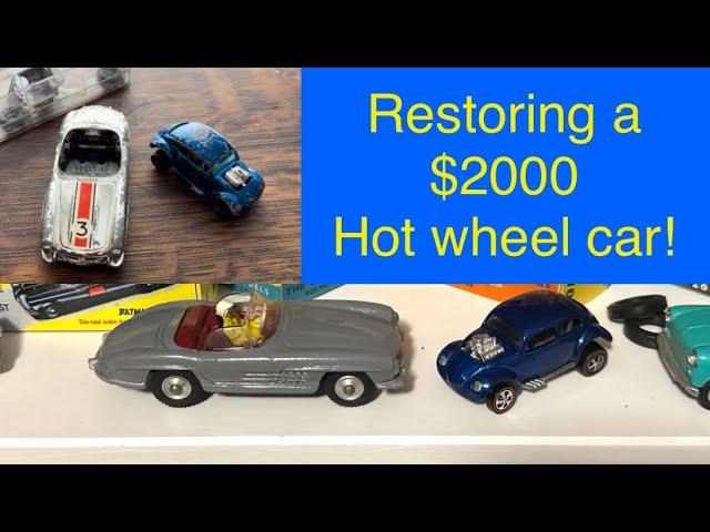 Restoring a Rare Redline Hot Wheels Toy Car: A Collector's Journey