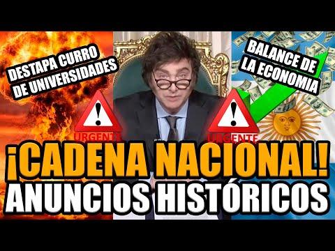 ¡Anuncio de Superávit Fiscal en Cadena Nacional! - Detalles y Reacciones