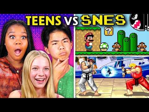 Discovering Super Nintendo: Teens' First Gaming Experience