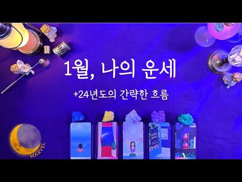 [타로] 1월운세와 24년도의 간략한 흐름