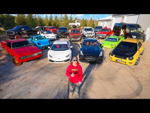 Customized Cars, Trucks, and More: A Look at the YouTuber's Impressive Fleet