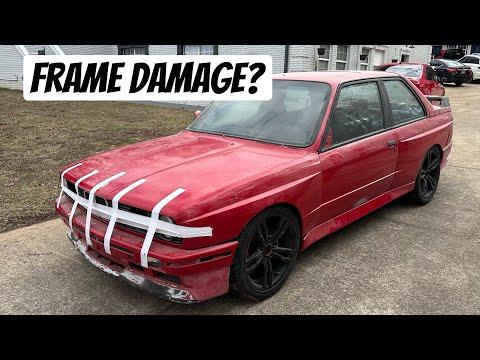 Totaling My E30 M3: A YouTuber's Journey of Wreck and Repair