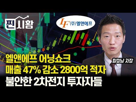 엘앤에프 매출 47% 감소, 2800억 적자 발표! 주식 시장의 영향과 대응 전략은?