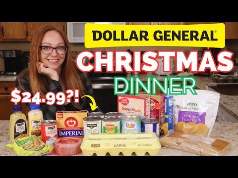How to Make a Festive Christmas Dinner for Under $25 at Dollar General