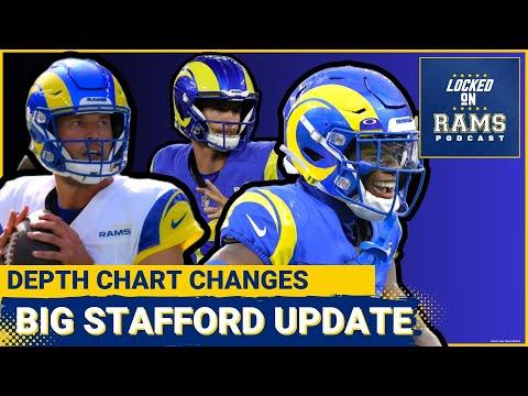 Big Matthew Stafford Update: Rams Depth Chart Changes and More!