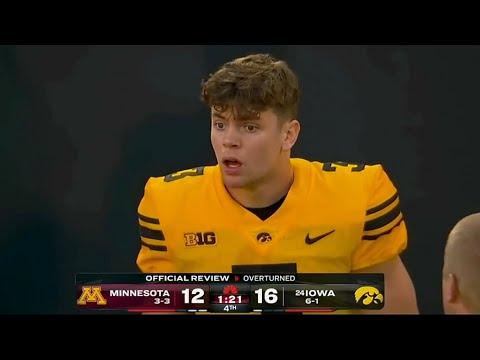 Iowa Cooper Dejean's Punt Return TD Called Back: What You Need to Know