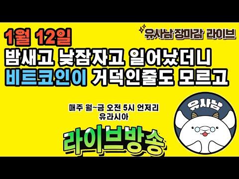 비트코인과 주식시장의 최신 소식 - 장마감 유사남 라이브