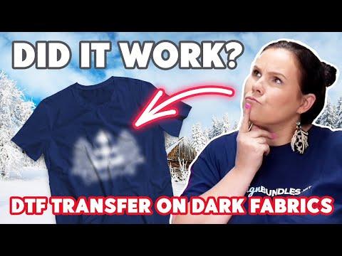 How to sublimation on dark t-shirt-Sublimation on dark cotton 