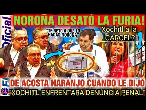 Noroña vs Acosta Naranjo: La batalla por la transparencia electoral