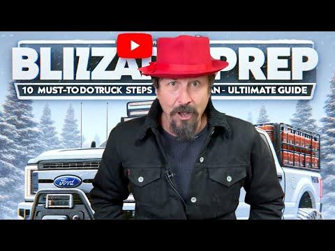 Prepare Your Truck for the Ultimate Blizzard: 10 Essential Steps