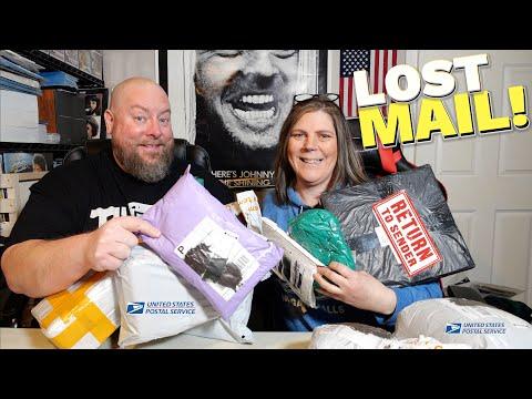 Unboxing 35 Pounds of Lost Mail: A Colorful Surprise