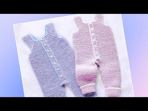 Crochet baby romper in various sizes EASY Crochet for Baby (Video