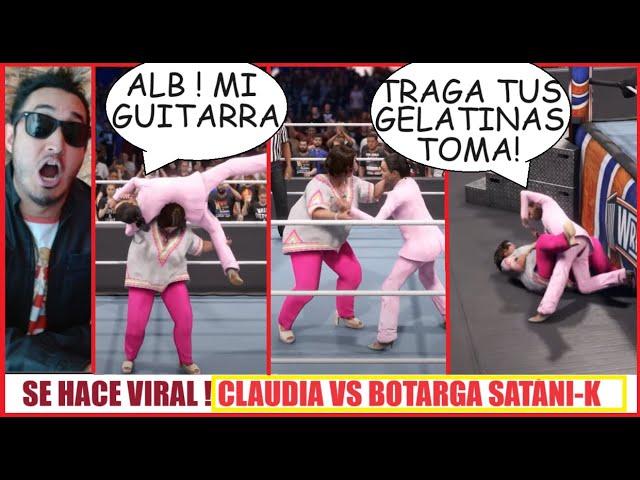 Increíble pelea entre Sheinbaum y la Botarga en videojuego de lucha libre ¡Viral en México!