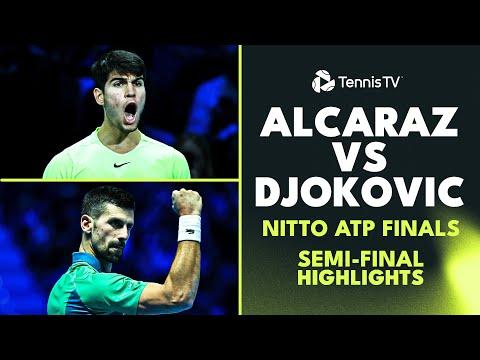 Nitto ATP Finals 2023: Djokovic vs Alcaraz Match Highlights