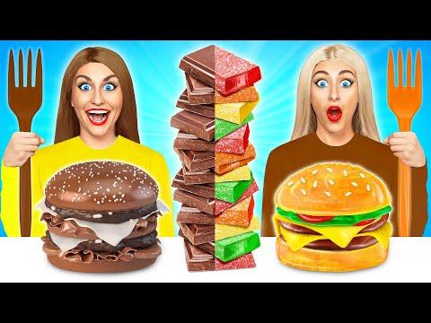 Spicy Gum and Chocolate Food Challenge: Hilarious Reactions and Sweet Relief