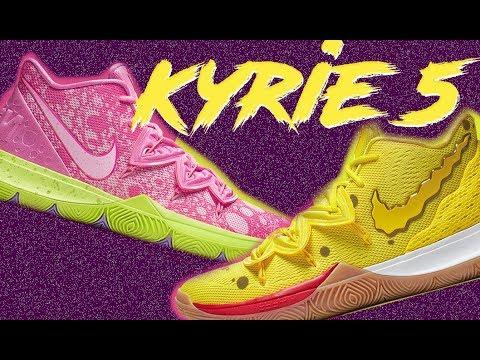 Unboxing the Limited Edition Spongebob Kyrie 5 and Kyrie 2 Sneakers