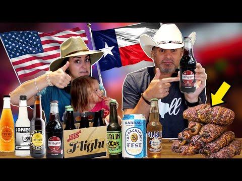 Taste Testing Texas Drinks and Snacks: A Delicious Adventure