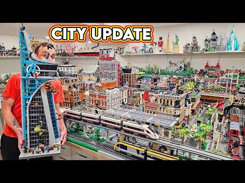 Explore the New Lego City: Avengers Tower, Daily Bugle, and More!
