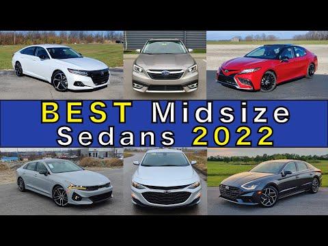 Discover the Best Mid-Size Sedans for 2022