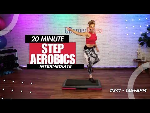 Dynamic Step Aerobics Workout for Intermediate Level | CDornerFitness