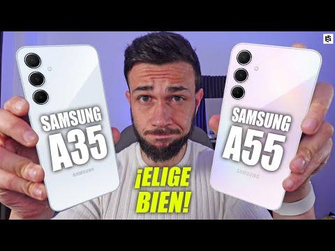 ¡Descubre cuál es el mejor para ti! Comparativa Samsung Galaxy A55 vs Galaxy A35