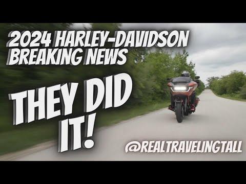 Exciting 2024 Harley-Davidson Updates Revealed!