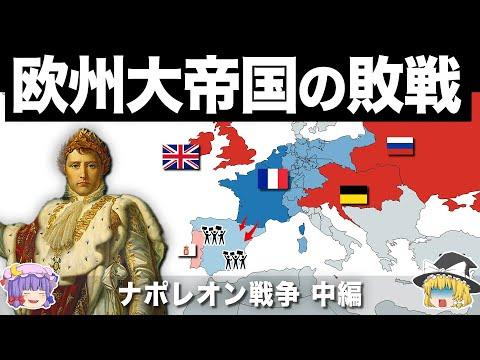 ナポレオン戦争中編：大帝国崩壊の始まり