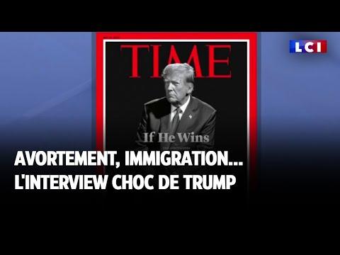 L'interview choc de Trump : Révélations sur l'avortement et la démocratie