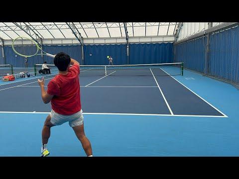 Unleashing the Power of a Tennis Pro's Lightning-Fast Forehand
