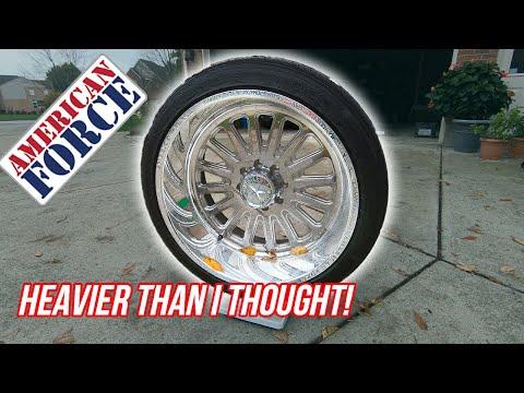 Are 24" American Force Wheels Heavier Than You Think?