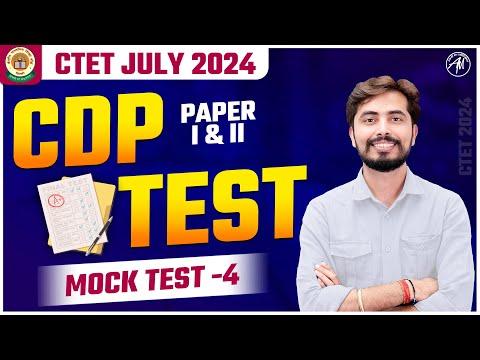 Revolutionizing Education: Insights from CDP MOCK TEST -4 for CTET Exam 2024