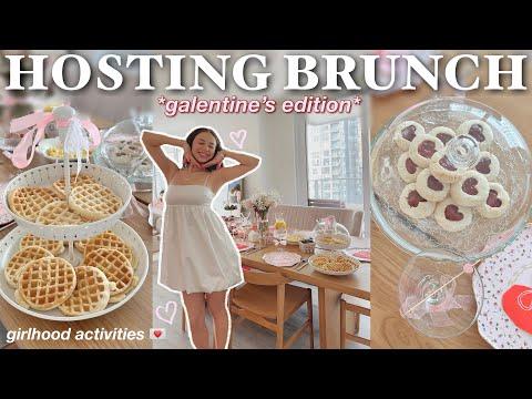 Hosting a Galentine's Brunch: A Fun and Girly Gathering