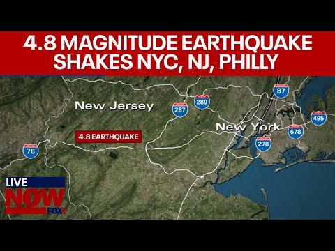 Breaking News: 4.8 Earthquake Hits New York, New Jersey, and Philadelphia - Live Updates