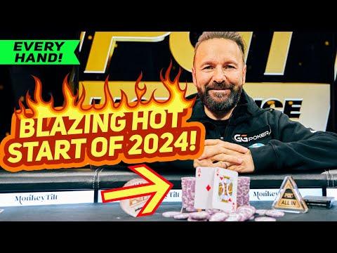 Exciting Poker Hands: A Recap of Daniel Negreanu's 2024 Tournament Highlights