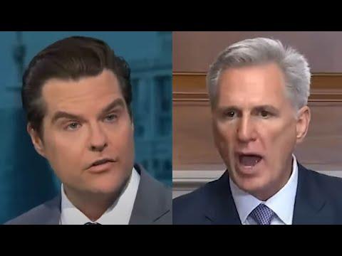 House of Representatives Drama: Gaetz Threatens McCarthy, Immigration Bill Avoided, and Aid for Ukraine