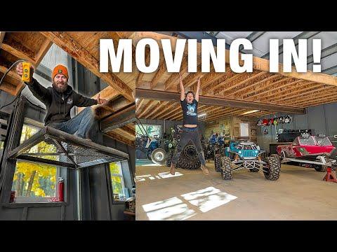 Exciting and Emotional Journey: YouTuber Moves into New Shop and Builds Bikes