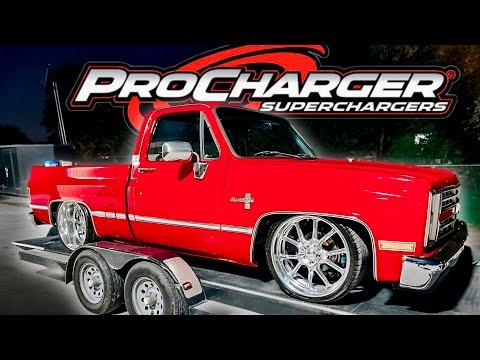 Unveiling the Power: Inside Look at the F1-A Procharged 6.2 C10 Squarebody!