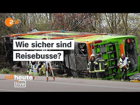 Sicherheit von Fernbusreisen: Tipps und Fakten nach schwerem Flixbus-Unfall