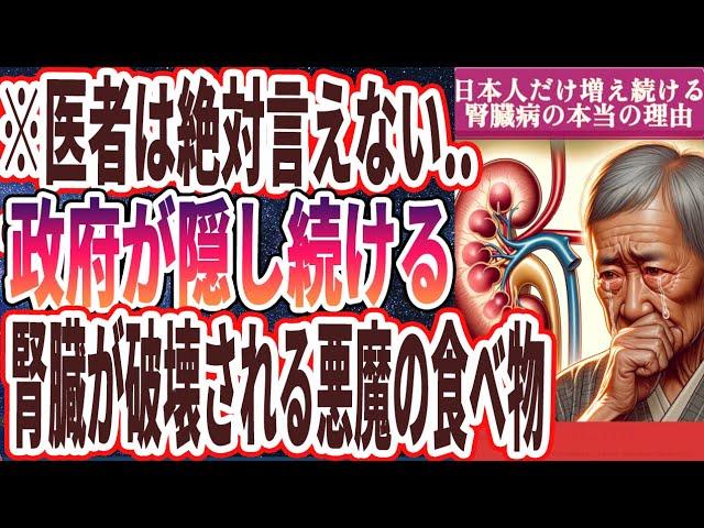 日本人の腎臓病の本当の理由と健康リスクについての重要な情報